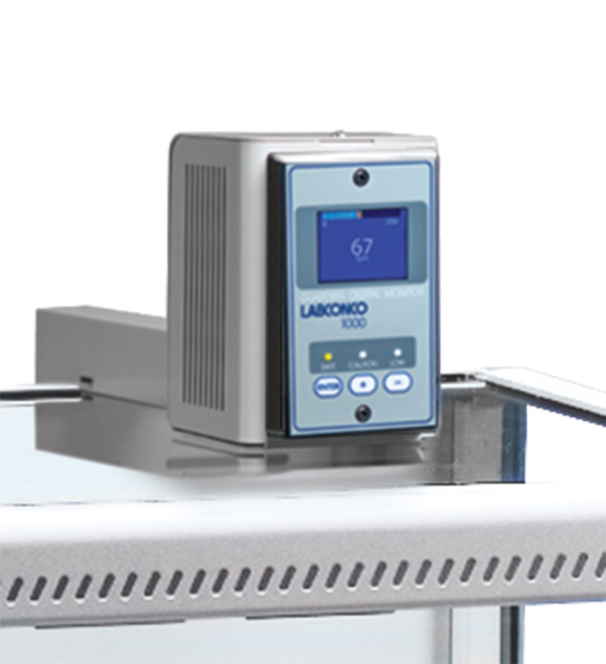 Guardian 1000 Digital Airflow Monitor with Epoxy-Coated Steel Housing