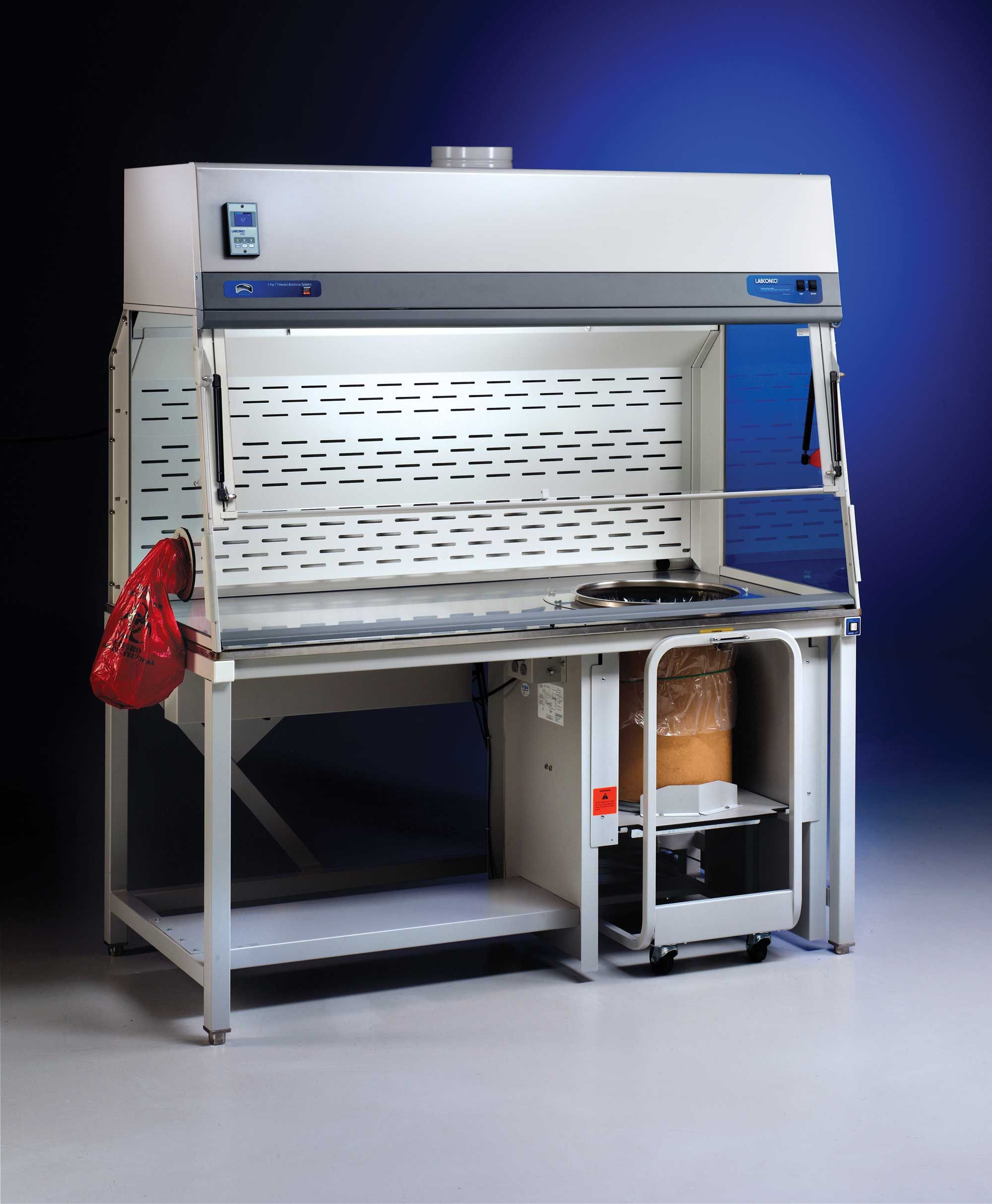 XPert Bulk Powder Filtered Station-6' (182.88 cm)-Left Side Opening Position-230V