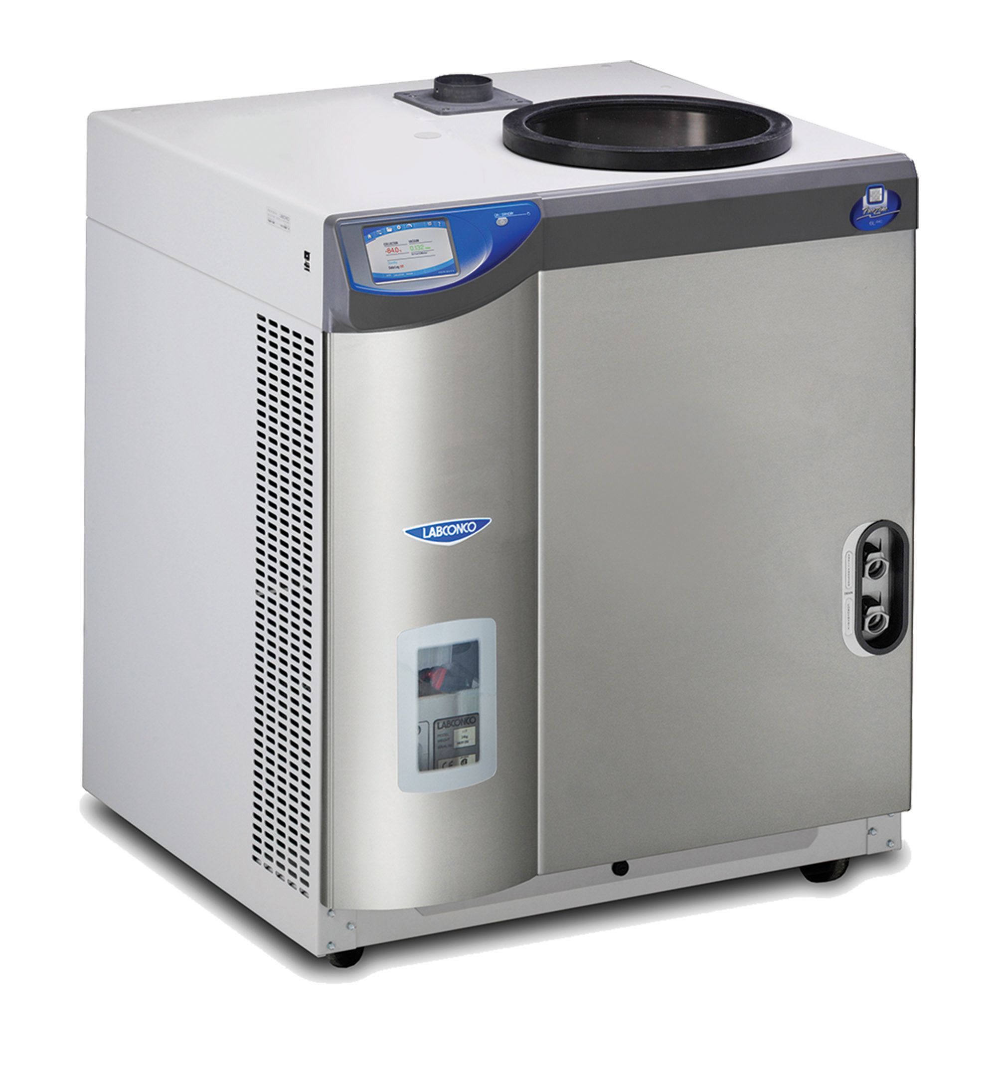 FreeZone 12 Liter Console Freeze Dryer--50° C-PTFE Coated Stainless Steel-Schuko, China/Australia, Great Britain (UK), and India Plugs, 230V, 50 Hz-Eco-Cool-Purge Valve