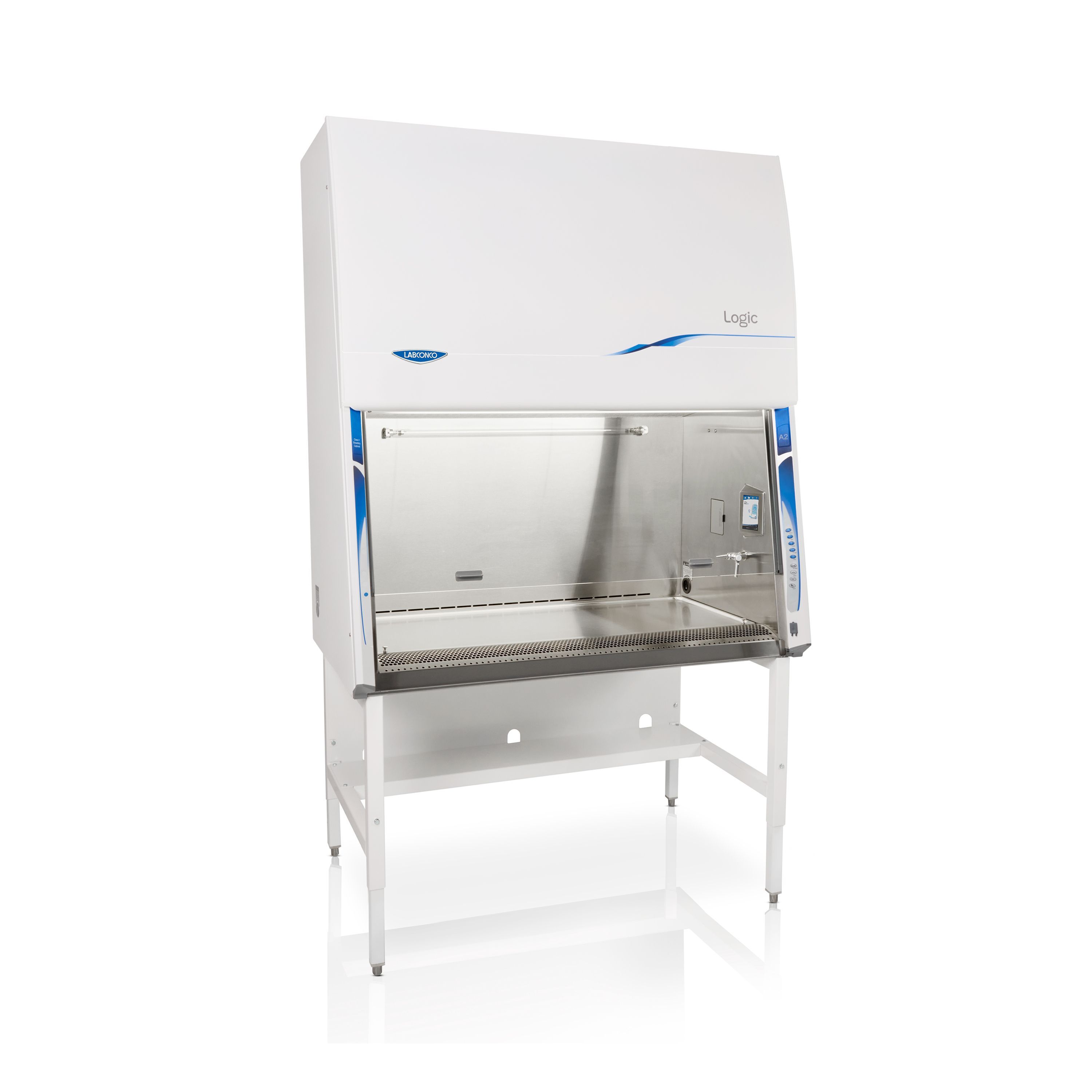 5' Logic Class II, Type A2 Biological Safety Cabinet with 12" sash opening, Service Fixture, UV Lamp and Vacu-Pass Portals, 100V, 50/60Hz, Japan.