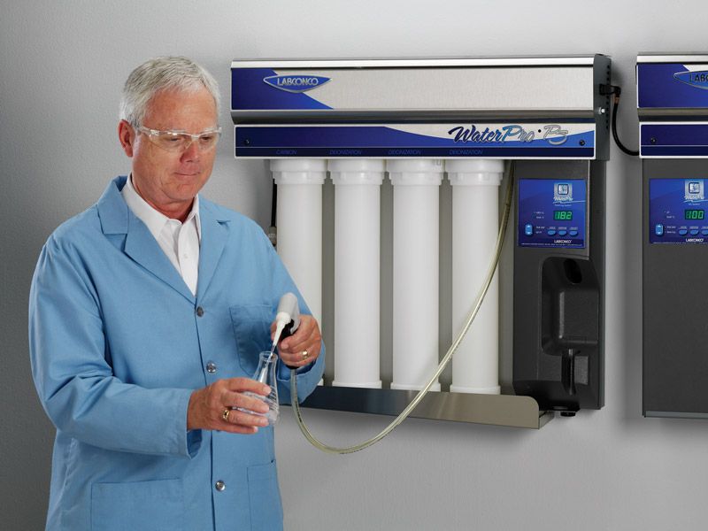 WaterPro PS Polishing System HPLC Analytical Instrument Model, 230V China/Australia, Gun Dispense, Type I, TOC < 5